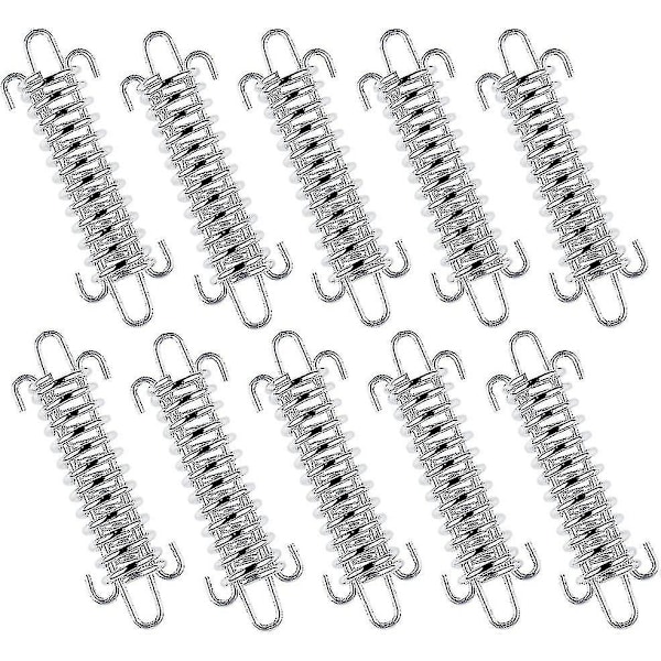 10 Pieces Tension Spring Coil Springs For Camping Tent Awning Mounting Accessories Rust-free Tension Spring For Safe Installation