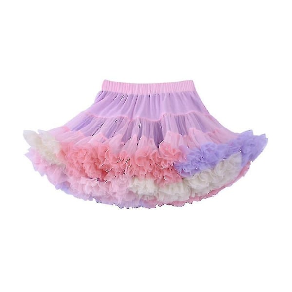 Tulle-tutussa tytöille, tyttöjen baletti-tutussa XS Pink purple