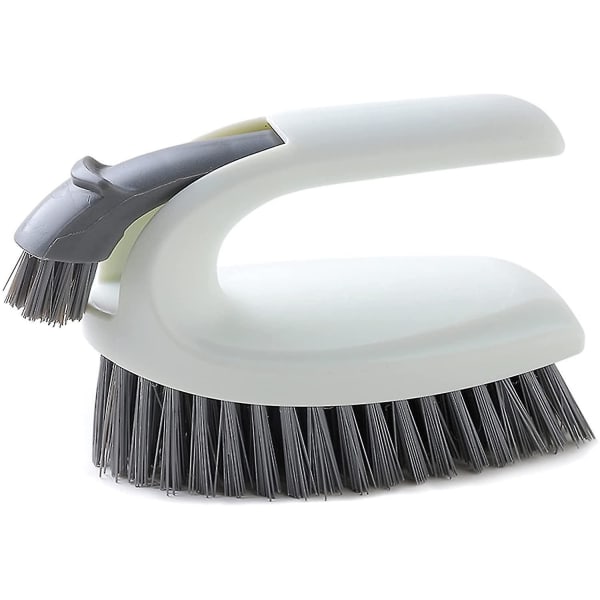 1 Pc Cleaning Brush With Handle, Comfortable Grip, Carpet Cleaning Brush, Multipurpose Duty Stiff Br