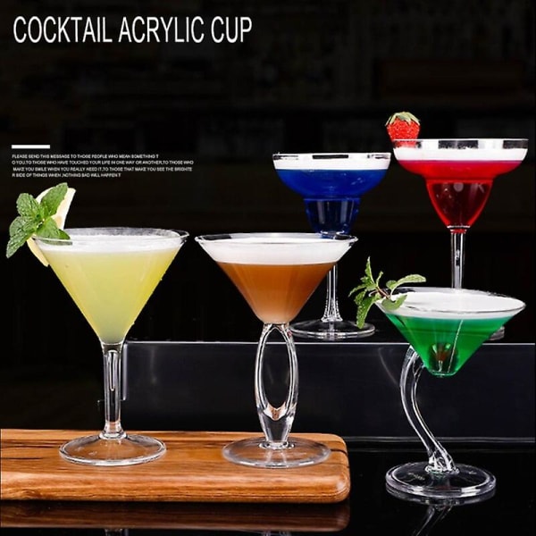 Läpinäkyvät Cocktail Cupit Juhlakupit Martini Cup Lasit Cocktail Lasit Juomakupit