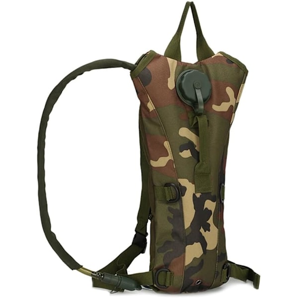 3L Hydreringsryggsekk, Sports Hydreringsryggsekk med Skjult Bag Unisex Turryggsekk for Utendørsaktiviteter Sportsryggsekk