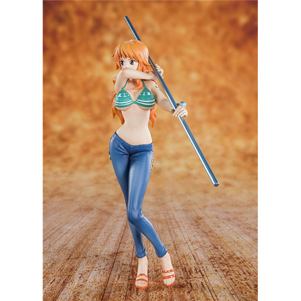 Nami One Piece Figur Leksak Modell