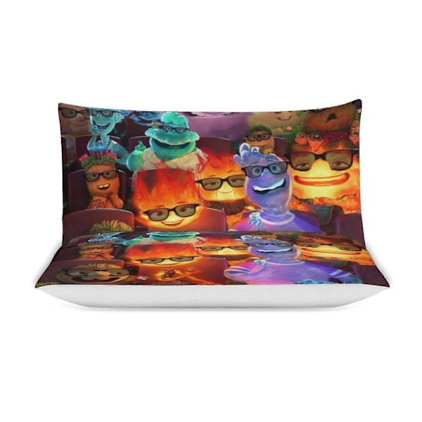 x101 Elemental 3-osainen vuodevaatesetti Lämmin ja mukava pehmeä pussilakanasetti 1 pussilakanalla ja 2 tyynyliinalla makuuhuoneeseen b101 135x200cm 53x78in