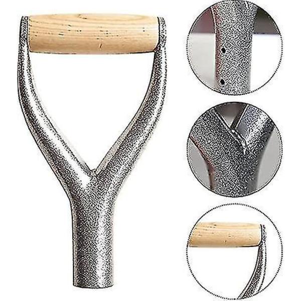 Innvendig diameter jern spade håndtak spade D/y grep håndtak god håndbeskyttelse hage solid jern tilbehør