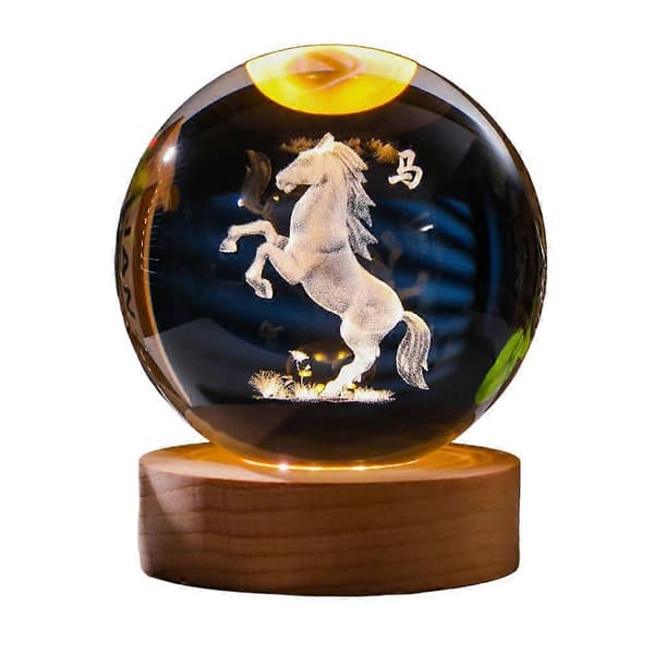 3D-onnenamuletti sisäänkäynnille Onnenamuletti veistos Amuletti E1N5 horse6cm 1pcs