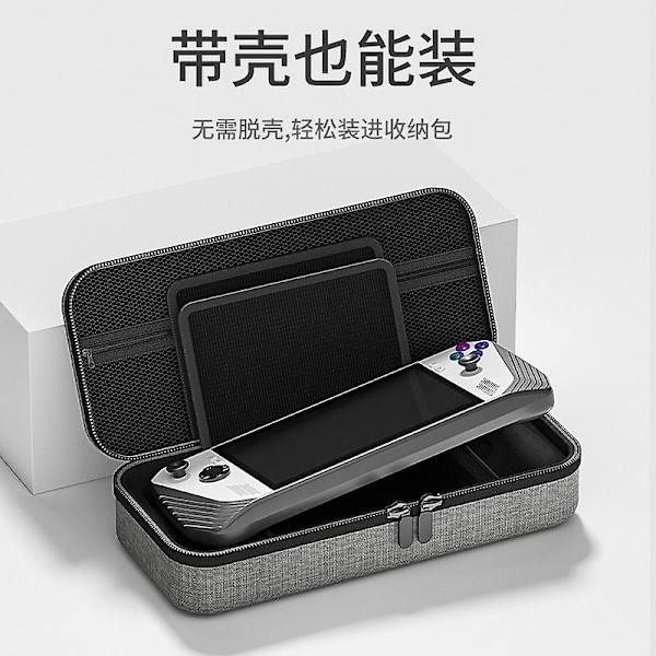 Bärväska för Rog Ally, Eva Hard Case Kompatibel Asus Rog Ally Gaming Handheld 7 Tum 2023 Och Tillbehör Black