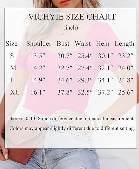 Sommer Dame Scoop Neck Kortærmede Skjorter Ribbet Slank Pasform Afslappet Basic Top Bluser