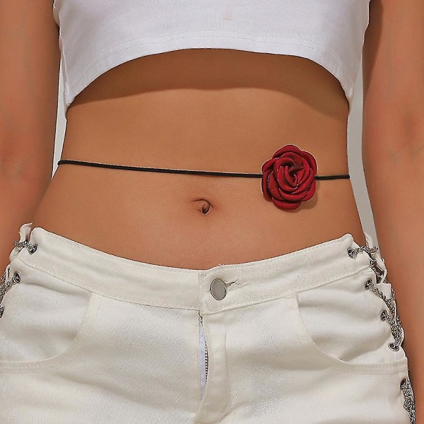 Blomster Halskæde Smykker Klassisk Romantisk Choker Halskæder Eksklusiv Krave Claret