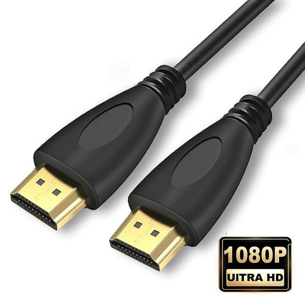 0.5m 1.5m 1m 2m 3m 5m 10m 15m Gold Plated Hdmi-compatible Cable 1.4 1080p 3d Video Cables For Hdtv Splitter Switcher 50CM