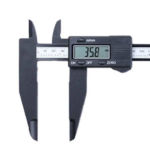 0-300mm/0,2mm Digitalt skyvelære 12 tommers LCD-skjerm Lang kjeve Mikrometer Linjal Måleinstrument Verktøy