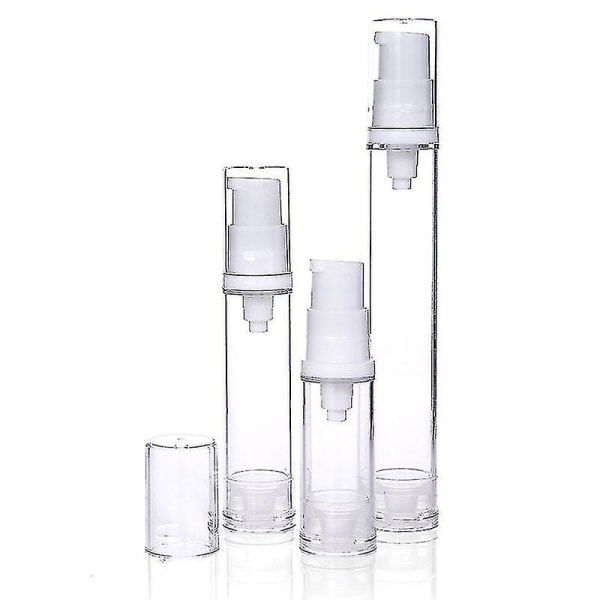 Flydende foundation rejseflaske 5ml 10ml 15ml Mini kosmetisk foundation prøve ompakning værktøjer luftfri pumpeflaske bærbar Elsa