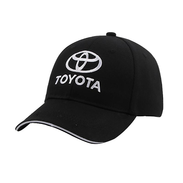 Toyota-auton logolla varustettu brodeerattu baseball-lippis