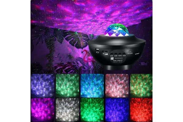 Bluetooth LED Projektor Ocean Stjernenatlys