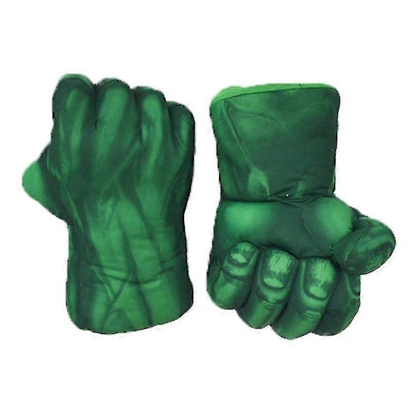 Vihreä Hulk-nyrkkikäsineet Lihaksikas Pehmo Aikuisten Lapsen Taistelu Nyrkkeily Supersankari Halloween Rekvisiitta Cosplay Anime Tarvike Pojan Lahja Leikki