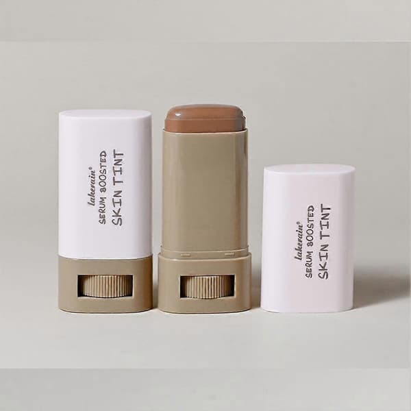 Lakerain Tonad Solid Foundation Stick, Långvarig, Naturlig Nude Makeup 18g #04 18g