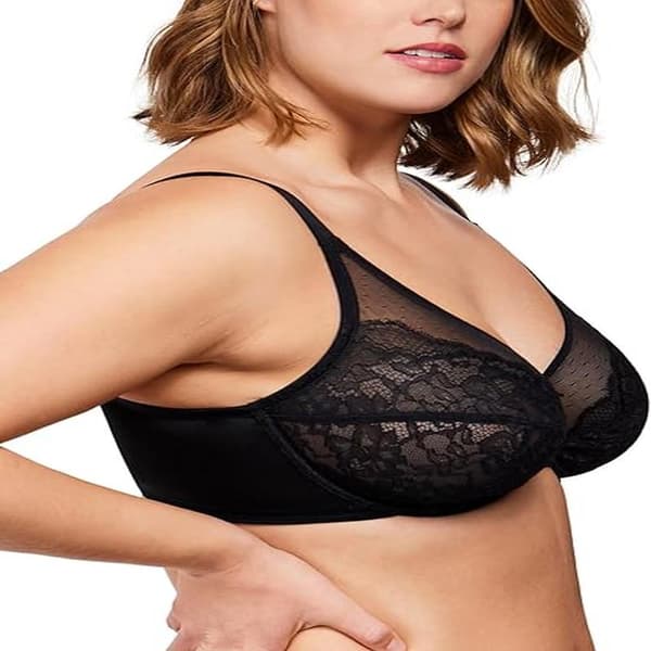 Minimizer-BH-er for kvinner Full Coverage Underwire BH-er Plus Size Løfte Blonde-BH for tungt bryst