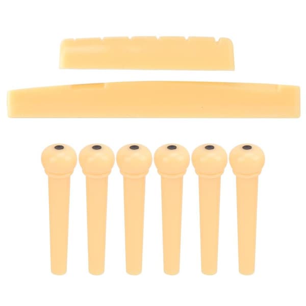 Akustisk gitarpinner, gitarbensadel, gitarbensmutter, reservedeler og verktøy 0.1