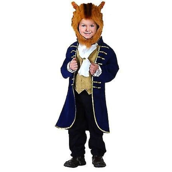 Børns Skønheden og Udyret Animations Cosplay Kostume Wyelv M