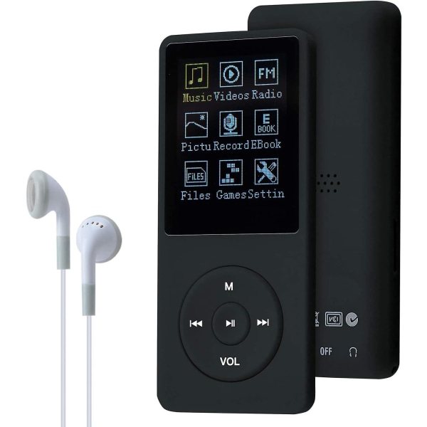 Portable Mp3 Music Player 70 Hours Music Playback Hi-fi Mp3 Player