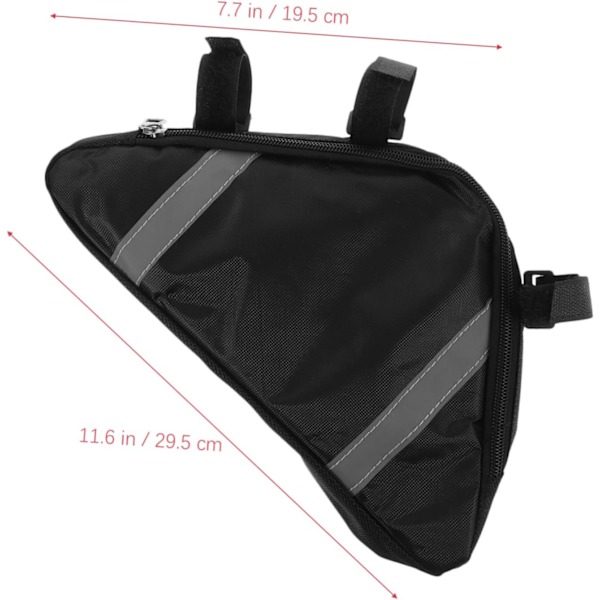 Cykelpose Cykel Frontpose Cykeltasker til Cykler Cykelpose Cykelopbevaringspose Stelpose Cykelstelpose Cykeltelefonpose Mountainbike
