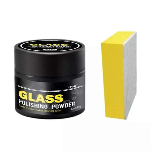 Glasrepsfjerner - Fjerner glasridser | Pulverrenser