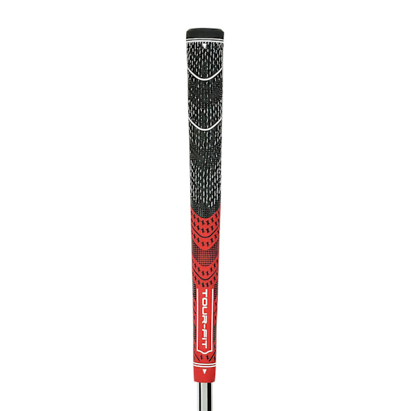 Dubbel sammansatt golfgrepp Premium Half Cord Standard Midsize Golfgrepp Red