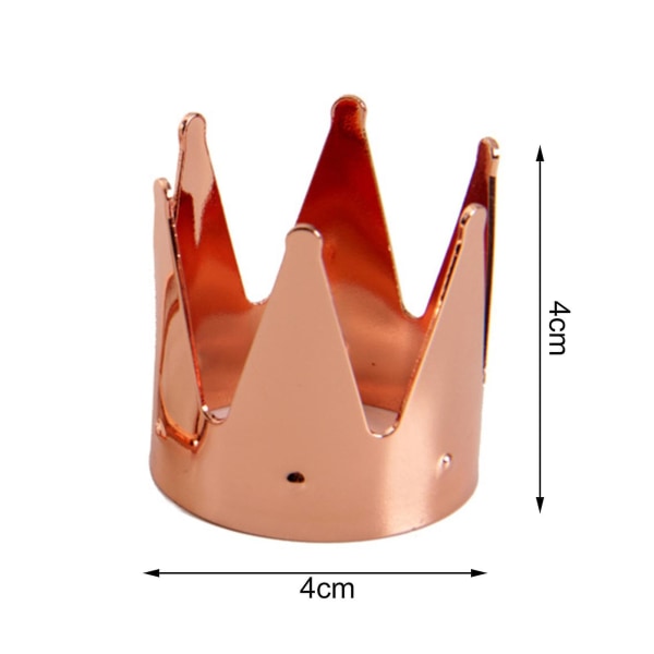 Metal Display Stativ Kreativ Mineral Sten Rack Display Holder Kugle Base Til Krystal Glas Linsebold Rose Gold 1