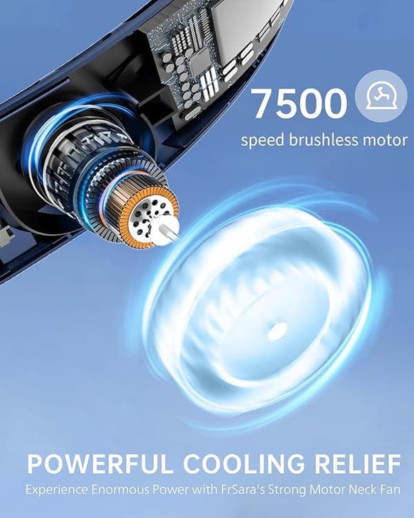 Genopladelig Halsventilator Personlig Ventilator