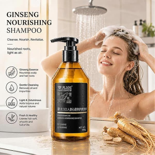 Zhangguang 101 Ginseng-ravitseva shampoo - 360g