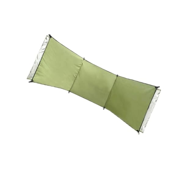 Camping Windbreak Wind Shield Winter Stove Army Green 250*70cm