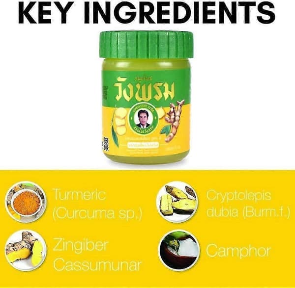 Örtbalsam 50g (3-pack) - Grön variant Yellow