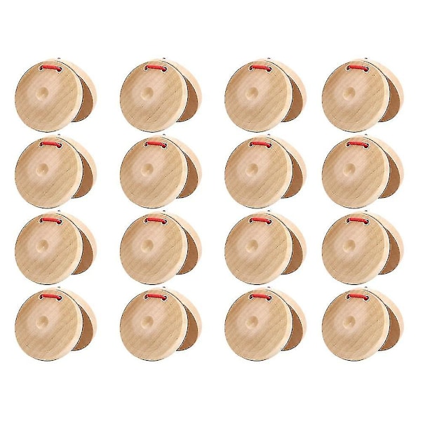 Musical Castanets Instrument Wooden Finger Castanets Percussion Rhythm Music Musical Instrument Per