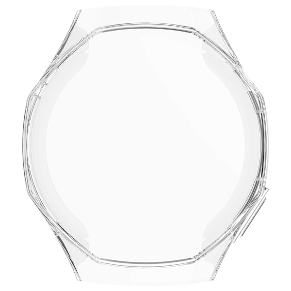 Urkasse for Huawei Watch GT 5 Pro 46mm, Full Dekning Fleksibel TPU Beskyttende Deksel, Transparent