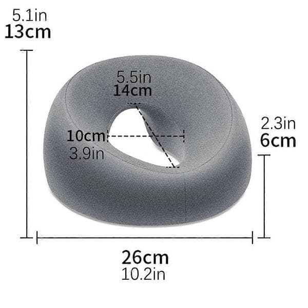 Ergonomic Face Pillow for Physical Therapy Bench, Memory Foam, Breathable Prone Pillow for Massage Spa