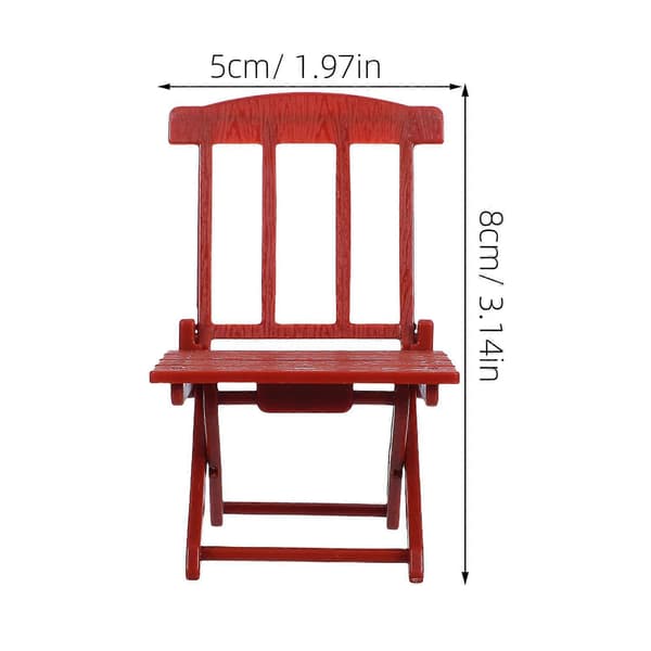 Miniature foldbar strandstol 10 stk. til fehaveindretning