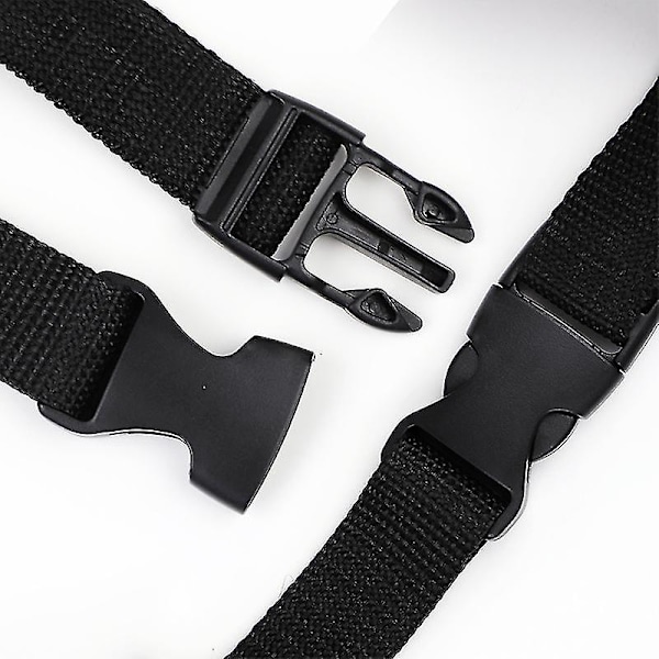 1 stk. Sminkebørsteveskebelte med flere lommer, Fanny Pack Foldable Justerbar Forklepakke for Sminkebørsteveske Profesjonell Sminkeartist