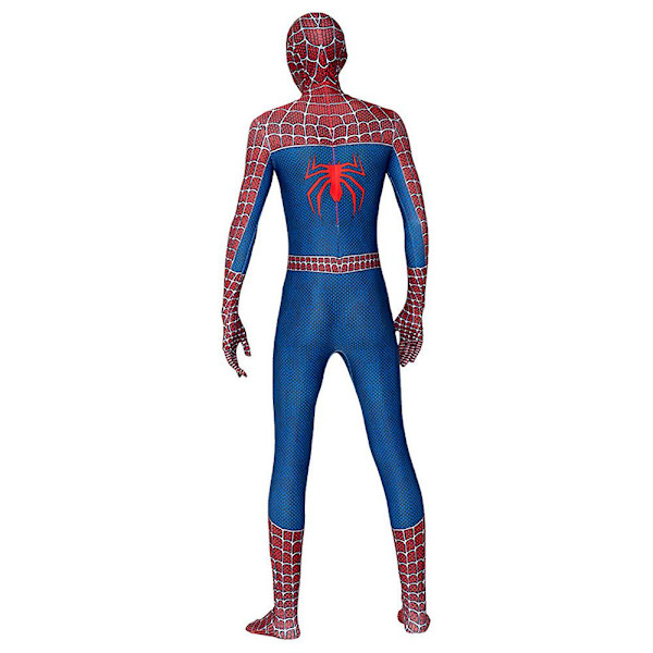 Herr Superhjälte Spider-man Bodysuit Kostym Halloween Cosplay Kostymer Spiderman Kostym Vuxen 160
