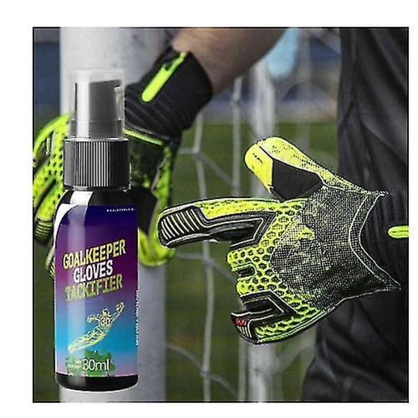 Grip Boost Spray Anti-slip 30ml Keeperhansker Tackifier Fotball Keeperhansker Lim for Forbedret Sticky