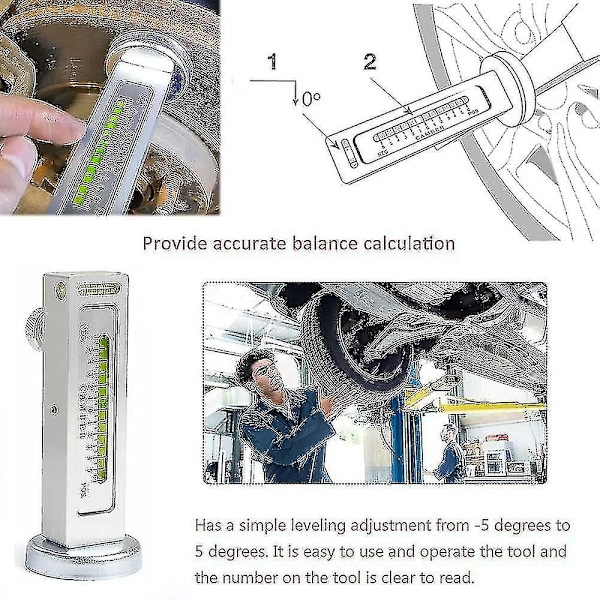 Säädettävä magneettinen mittausväline kuorma-auton ja auton pyörien kohdistukseen - B-YUHAO