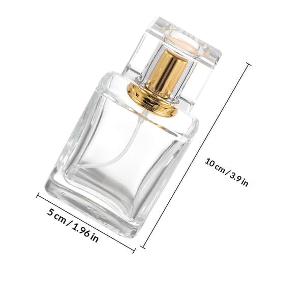 Påfyllningsbar Parfym Glasflaska Fin Dimma Spruta 50 ml Liten Sprayflaska
