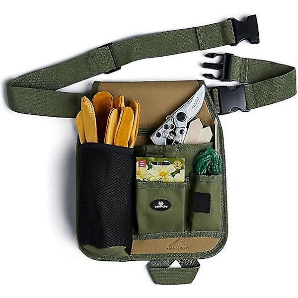 Unisex Convenient Gardening Florist Waist Belt Bag Tool Pouch Holder