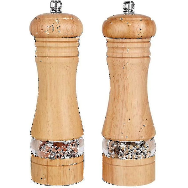 Pepper Grinder,wood Salt And Pepper Grinder Mills Sets