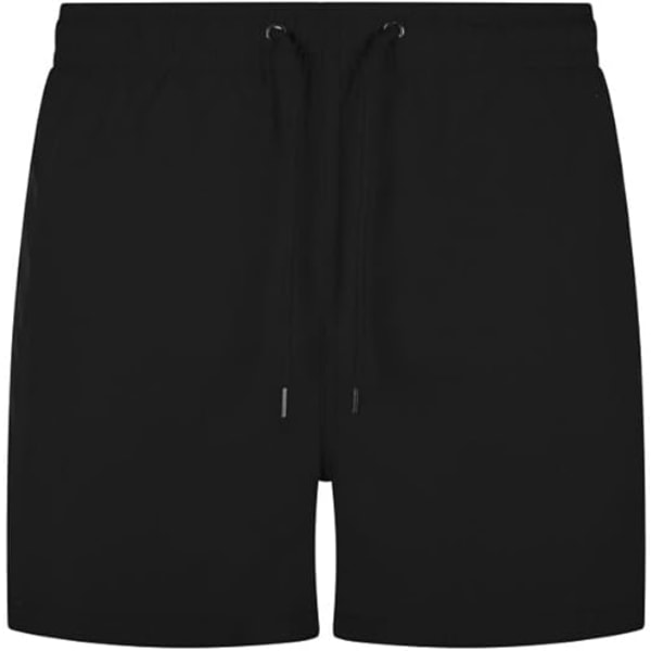 Herre Hurtigtørrende Svømme Strandshorts Vandtætte Med Mesh For Surfing Shorts Boardshorts XL Black