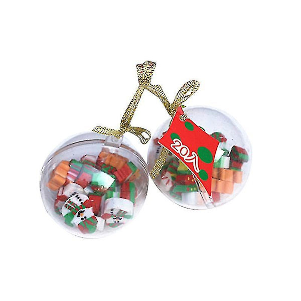 4 set kreativa julelemente suddgummi studenter gumm suddgummi tecknad penna suddgummi julklapp kontor skola kontorsmaterial