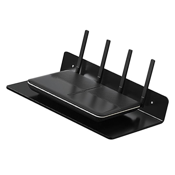 Floating Projector Wall Mount Shelf Security Camera Wall Shelf TV Boxes Router Floating Shelf Multifunctional Wall Mount Black 0.1