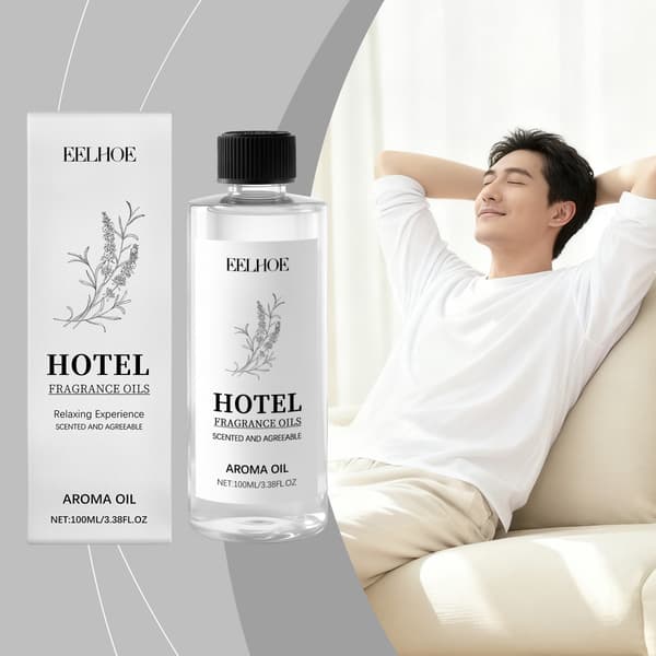 100ml/box EELHOE Lavender Essential Oil - Creates a relaxing atmosphere for daily use and a warm, cozy home.