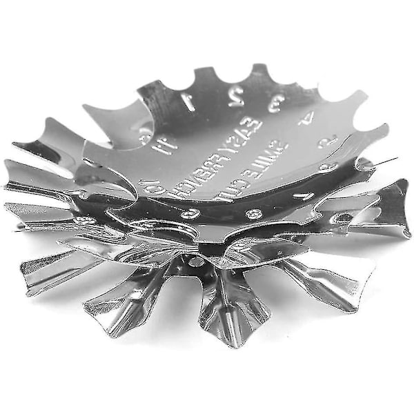 Neglekunst Manicure Kanttrimmer Cutter Model, Nem Fransk Smile Line Manicure Værktøj Rustfrit Stål Formet Akryl Gel Cutter Skimmel Kit Til DIY Akryl Neglekunst