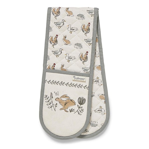 Cooksmart Country Animals Dobbel Stekeovnshanske