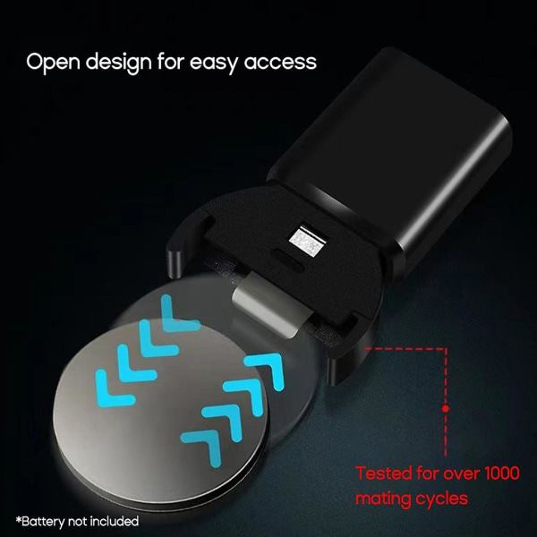 Nappipatteriston litiumparistolaturi USB C -laturi Lir2032,lir1632 -paristoille