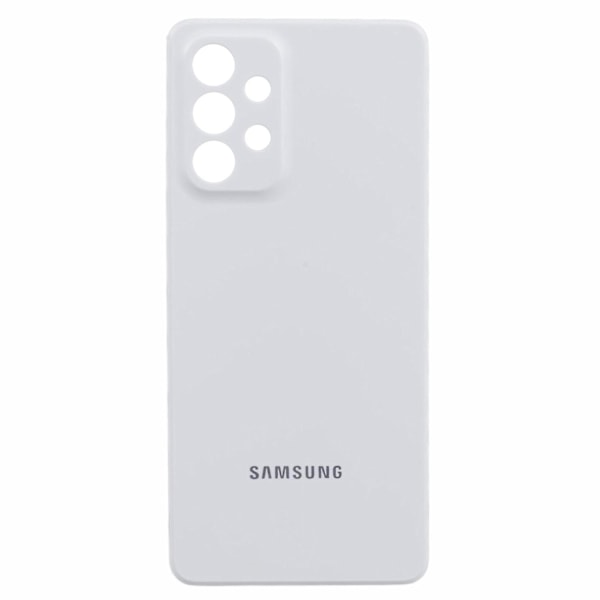 Til Samsung Galaxy A33 5G OEM Plastik Batteri Bagpanel Udskiftning - Blå Multicolor White